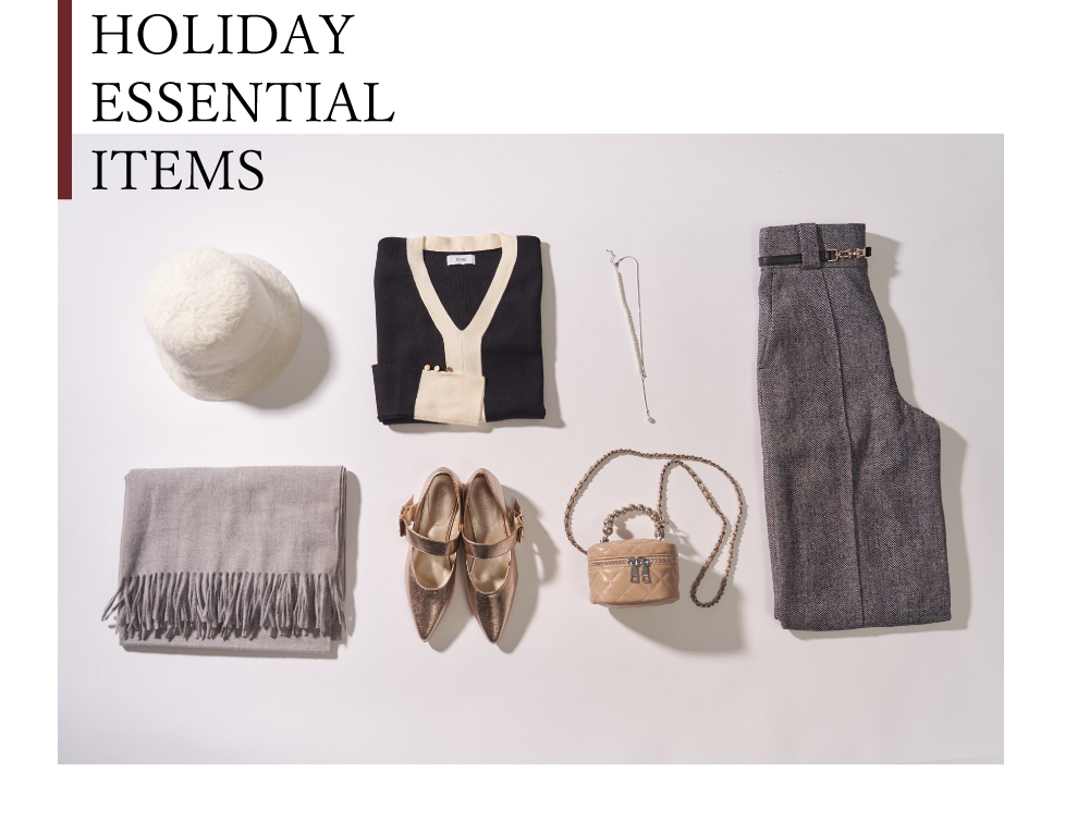 HOLIDAY LOOK ～2024 winter collection modern ladylike～